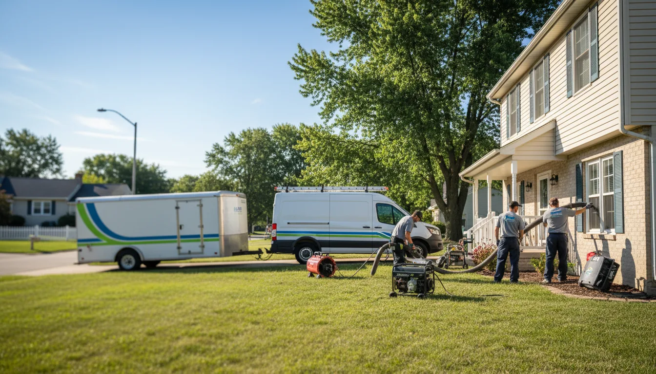 Flooded Basement Restoration And Cleanup With Repair in Warwick, ND near me